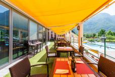 Pizzeria Freibad Bozen - Terrasse